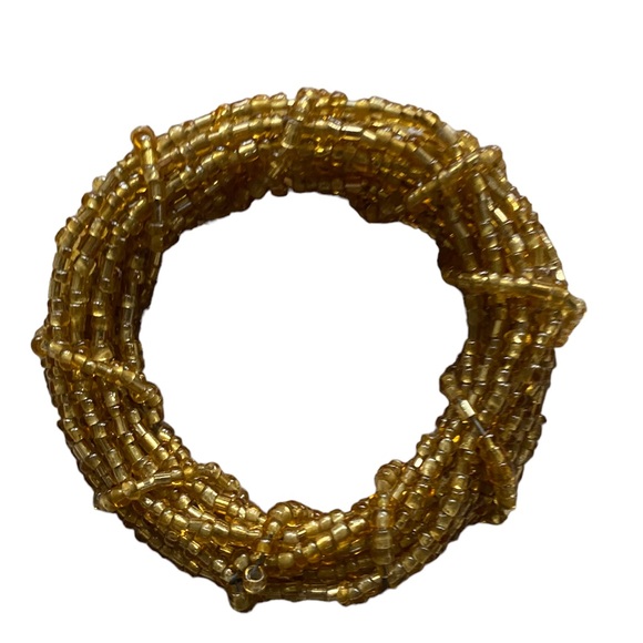 Napkin Ring  Glass Beads Box of 4 - Picture 2 of 5